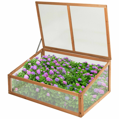 Wooden Transparent Cold Frame