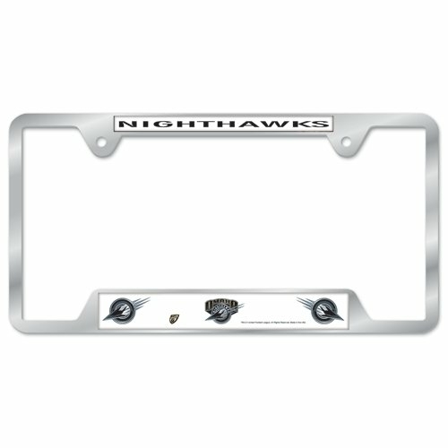 Omaha Nighthawks License Plate Frame Chrome