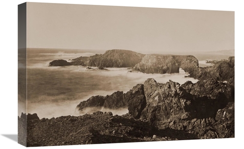 Global Gallery GCS-455379-22-142 22 in. Coast View Off Mendocino, 
