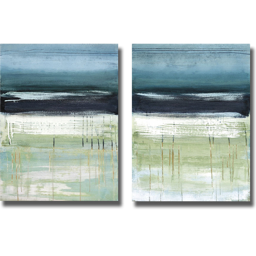 Artistic Home Gallery 1824518S Sea And Sky I And Ii By Heather Mcalpin