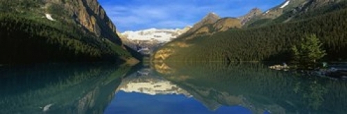 Panoramic Images PPI108390L Reflection of mountains in water  Lake Lou