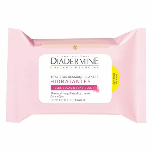 Make Up Remover Wipes Diadermine 2004399x Moisturizing (25 uds)