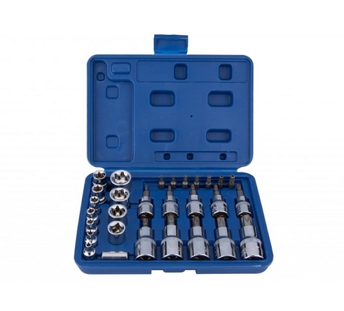 BlueSpot 29 Pce Torx Socket & Bit Set