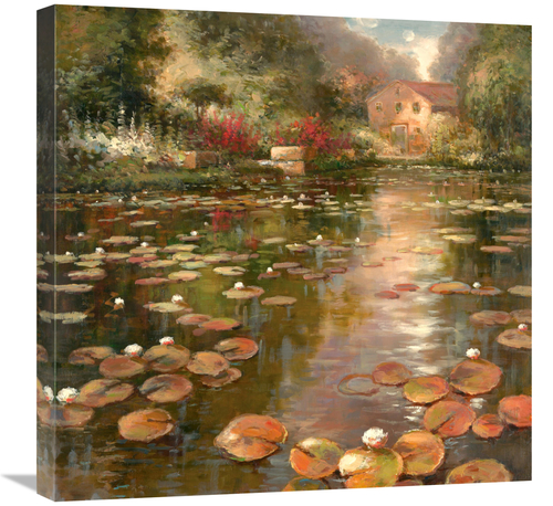 Global Gallery GCS-130706-2424-142 24 x 24 in. Lily Pond Art Print - K