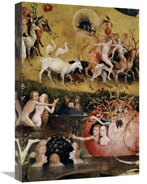 Global Gallery GCS-276791-22-142 22 in. Garden of Earthly Delights - D