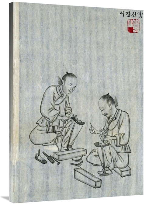 Global Gallery GCS-266646-40-142 40 in. Shoemakers Art Print - Kim Jun