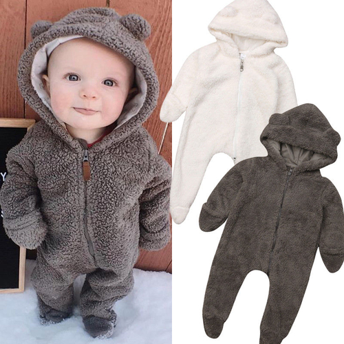 Winter Warm Cute Toddler Baby Girls Boys Fur