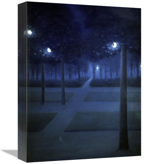 Global Gallery GCS-277352-16-142 16 in. Night in the Park Royal, B