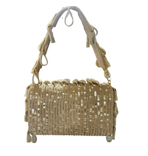 Women/Girl's Mirror Threefold Bags Sweat Velvet Bag Wedding Handbag