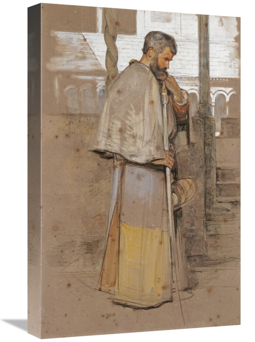 Global Gallery GCS-266771-22-142 22 in. A Neapolitan Monk Art Print - 