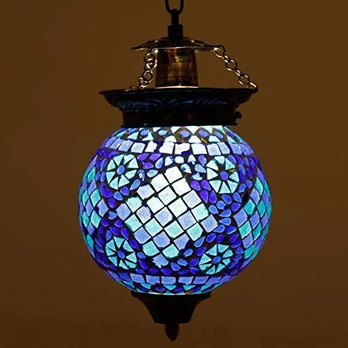 Pradhuman Mosaic Hanging Lamp