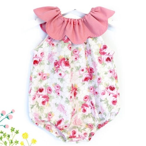 Newborn Infant Baby Girls Sleeveless Floral