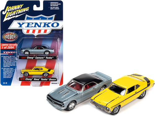 1967 Chevrolet Camaro Yenko Blue Metallic with Black Top and 1970
