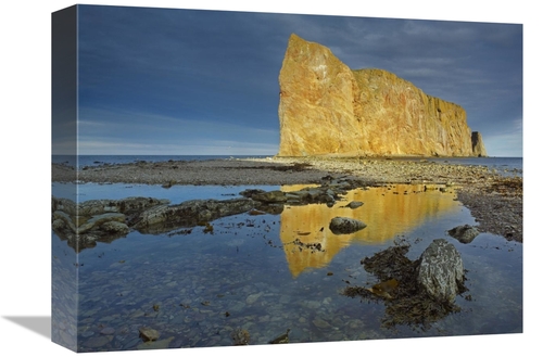 Global Gallery GCS-396631-1216-142 12 x 16 in. Coastline & Perce Rock&