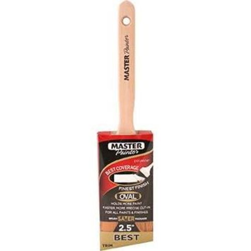 True Value Applicators 210619 2.5 in. Master Painter BST Oval Brush