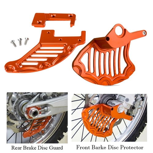 Front Rear Brake Disc Guard Protector For KTM 125