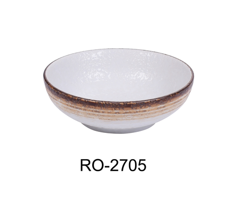 Yanco RO-2705 Rockeye-2 5" X 1 3/4" MISO SOUP BOWL 8 OZ