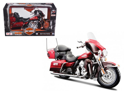 2013 Harley Davidson FLHTK Electra Glide Ultra Limited Red Bike 1/12