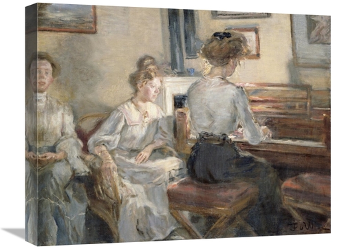 Global Gallery GCS-267542-22-142 22 in. Evening Music Art Print - Frit