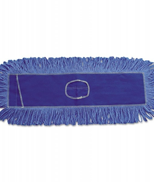 Boardwalk BWK1124 24 x 5 in. Looped-End MOP Head - Blue, Cotton & 