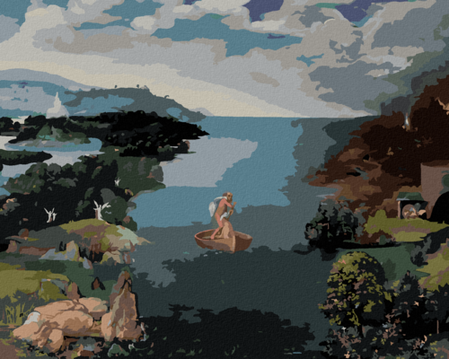 Paint by Numbers - LANDSCAPE WITH A CHARON CROSSING A STYX (JOACHIM