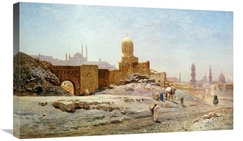 Global Gallery GCS-268198-30-142 30 in. A View of Cairo Art Print - Er