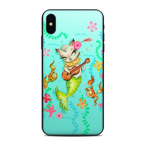 DecalGirl AIPXSM-MERKITUKEL Apple iPhone XS Max Skin - Merkitten with 