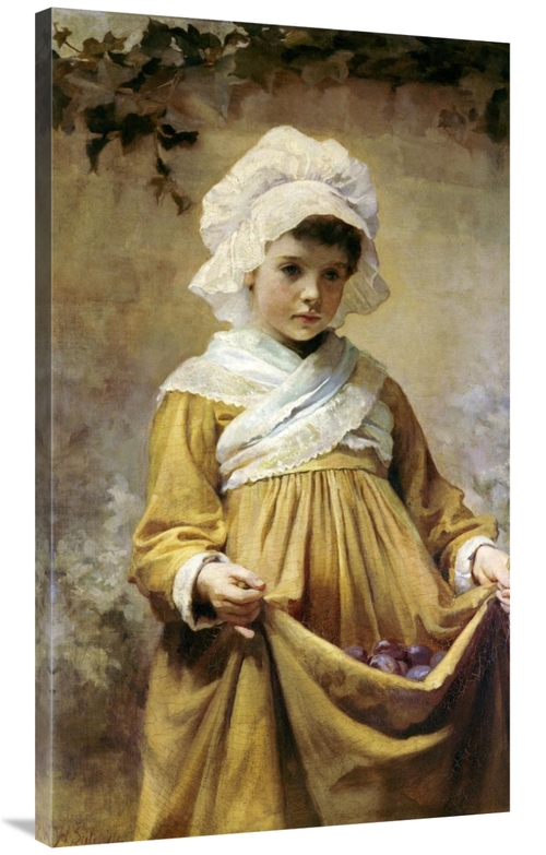 Global Gallery GCS-268569-44-142 44 in. Gathering Plums Art Print - Ha