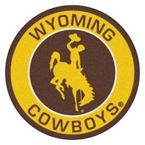 3 Inch Cloth  Patch Wyoming Cowboys