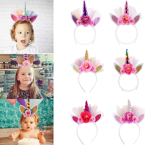 Cute Toddler Kid Baby Girls Boys Unicorn Floral