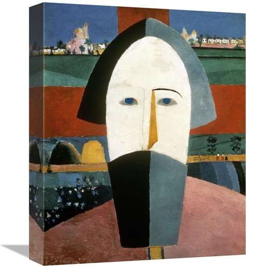 Global Gallery GCS-278336-16-142 16 in. Farmers Head Art Print - Kazim