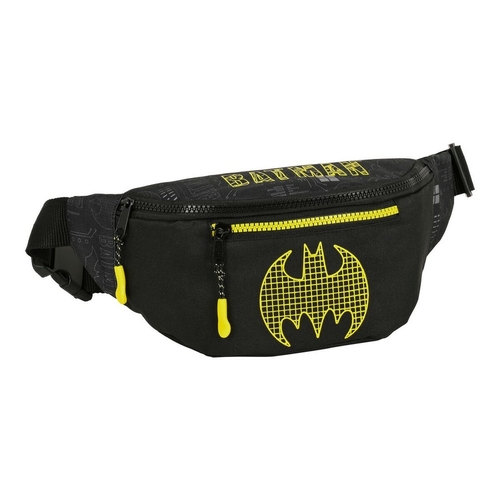 Belt Pouch Batman Comix Black Yellow (23 x 12 x 9 cm)