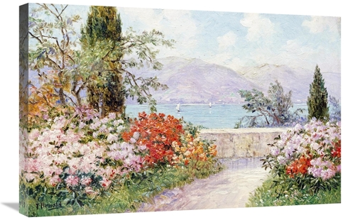 Global Gallery GCS-267649-30-142 30 in. The Gardens of the Villa Melzi