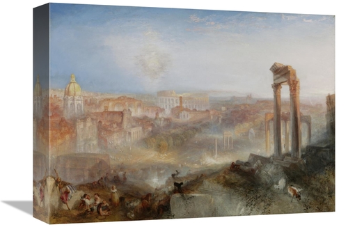Global Gallery GCS-454806-1216-142 12 x 16 in. Modern Rome - Campo Vac