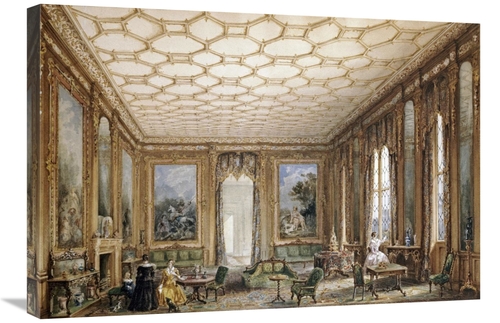 Global Gallery GCS-266290-30-142 30 in. View of a Jacobean-Style Grand