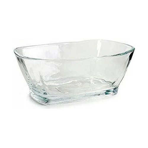 Bowl 8430852273291 Oval 10,5 x 5,5 x 14,2 cm Transparent Glass 340 ml