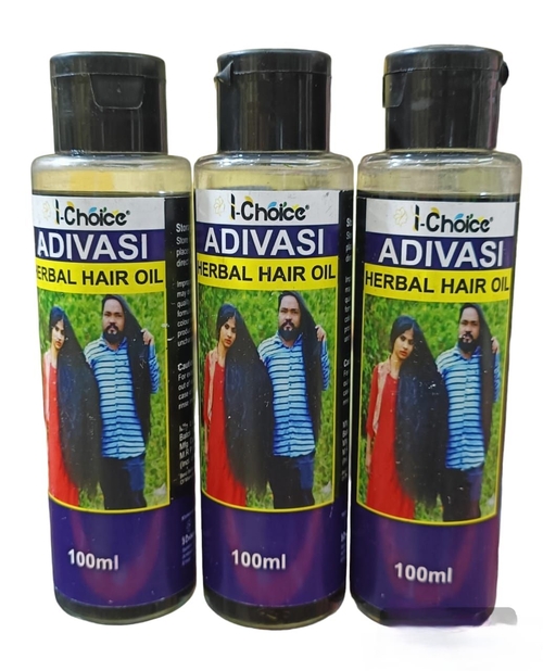 ADIVASI HERBAL HAIR OIL 100ML PACK OF 3