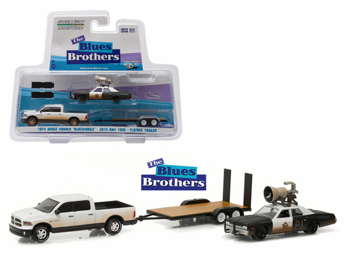2015 RAM 1500 Pickup Truck and 1974 Dodge Monaco \Bluesmobile\" on