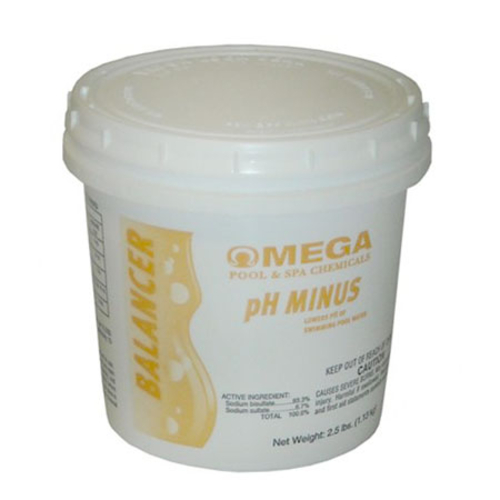 Qualco OMGQ73212273EACH 2.5 lbs Omega pH Minus