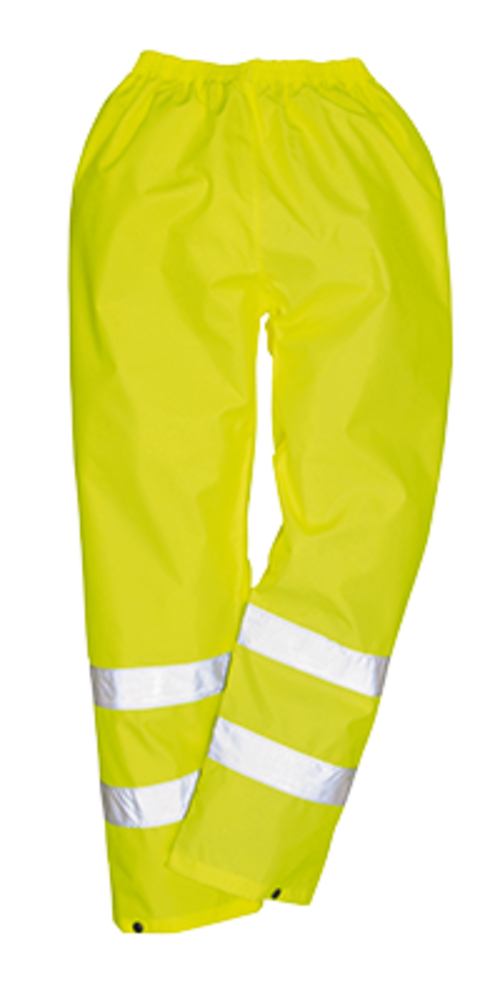 Portwest H441 Extra Small Hi-Visibility Light Rain Trousers, Yello