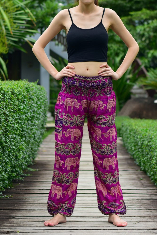 New Style Womens Indian Boho Gypsy Harem Pants Baggy Hippie Casual Trousers  Plus Size | Fruugo KR