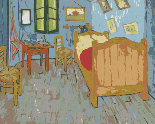 Paint by Numbers - Bedroom in Arles (VINCENT VAN GOGH)