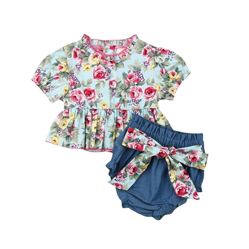 Newest Style Newborn Baby Girls Spring Summer