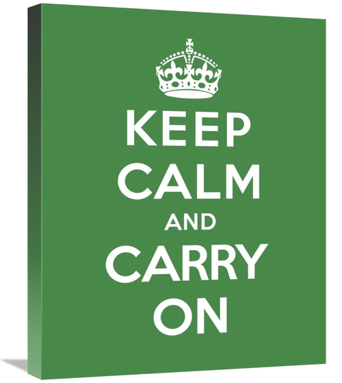 Global Gallery GCS-371968-2024-142 20 x 24 in. Keep Calm & Carry on - 