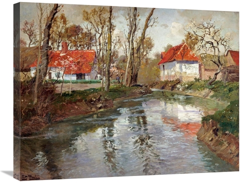 Global Gallery GCS-267382-30-142 30 in. The Dairy at Quimperle Art Pri