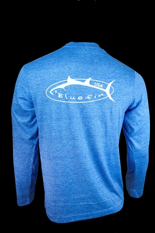 Bluefin USA TTLOGO-LTBLS-XL Technical Shirt Long Sleeve Design Logo- L