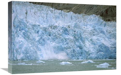 Global Gallery GCS-398504-1624-142 16 x 24 in. Dawes Glacier Calving&#