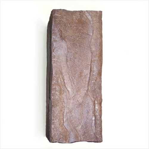 A19 N18031-BR Stone Wall Sconce Brown - Brown - Nature Collection