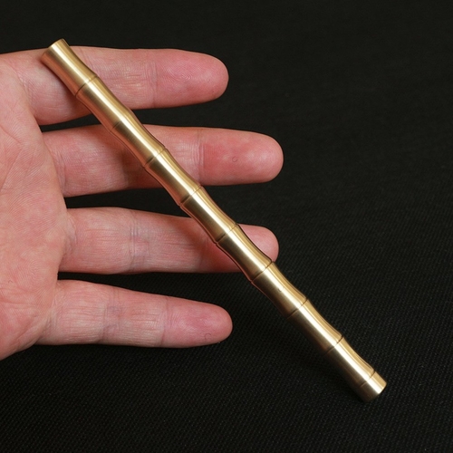 Brass Bamboo Joint Pen