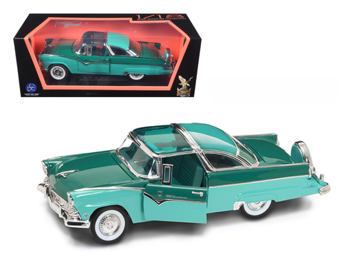 1955 Ford Fairlane Crown Victoria Green 1/18 Diecast Model Car by Road